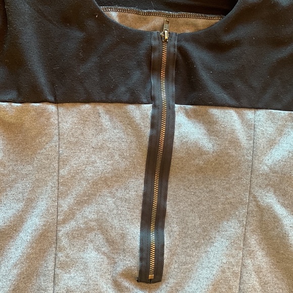 Women’s Monteau Black and Grey Dress - Picture 3 of 4